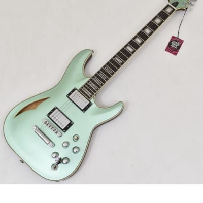 Schecter C-1 E/A Classic Guitar Satin Vintage Pelham Blue B-Stock 2139 for sale