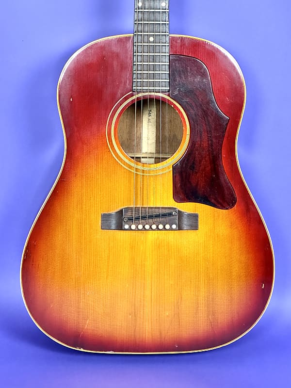 Gibson J45 ADJ 1964-1965 - Cherry Sunburst image 1