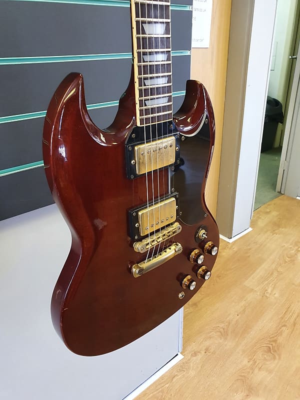 Maison SG Cherry Red 'SG' Style Electric Guitar | Reverb