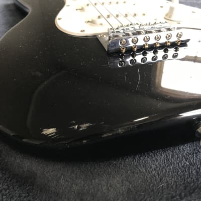 2019 Squier Mini Stratocaster V2 Black, with Rosewood Fretboard image 10