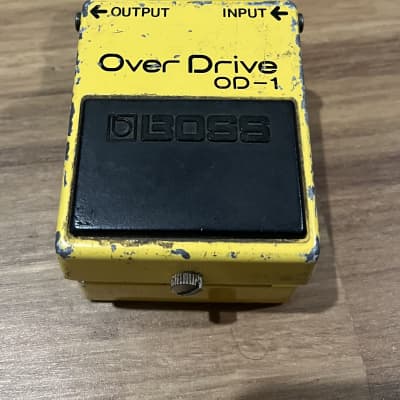 BOSS OD-1 メンテナンス済 完動品 BOSS OD-1 ビンテージクワッドJRCつやあり3403ADチップ＃7300