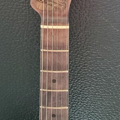 James Trussart Steel-O-Matic Silver Gator Stratocaster guitar image 6