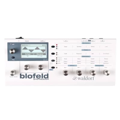 Waldorf Blofeld Desktop Synthesizer - White