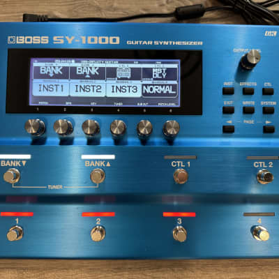Reverb.com listing, price, conditions, and images for boss-sy-1000-guitar-synthesizer