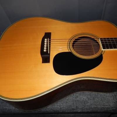 MADE IN JAPAN 1974 - YAMAKI YW40 - ABSOLUTELY AMAZING - MARTIN D41 STYLE - ACOUSTIC GUITAR image 5