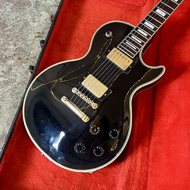 Orville by Gibson Les Paul Custom c 1993 - Black Beauty