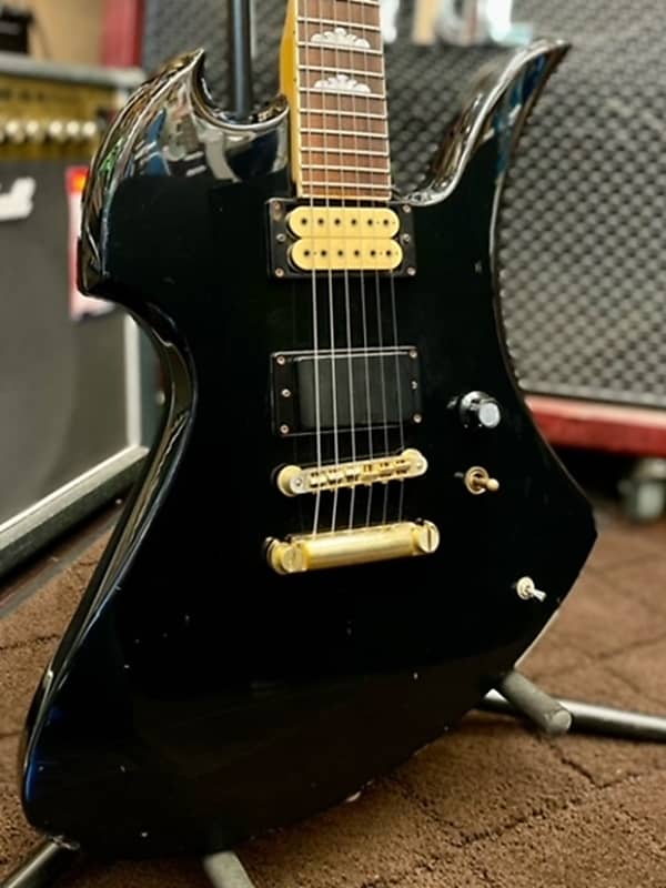 Fernandes MG-80X hide model 1990s - BLK | Reverb