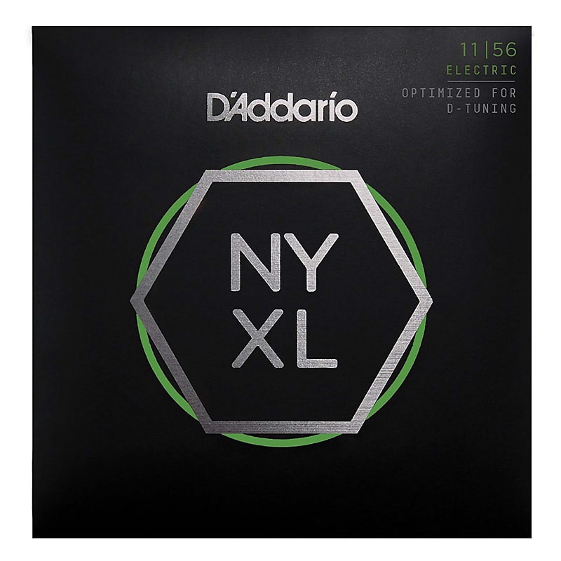 D'Addario NYXL1156 Medium Top/Extra Heavy Bottom Electric Guitar Strings image 1