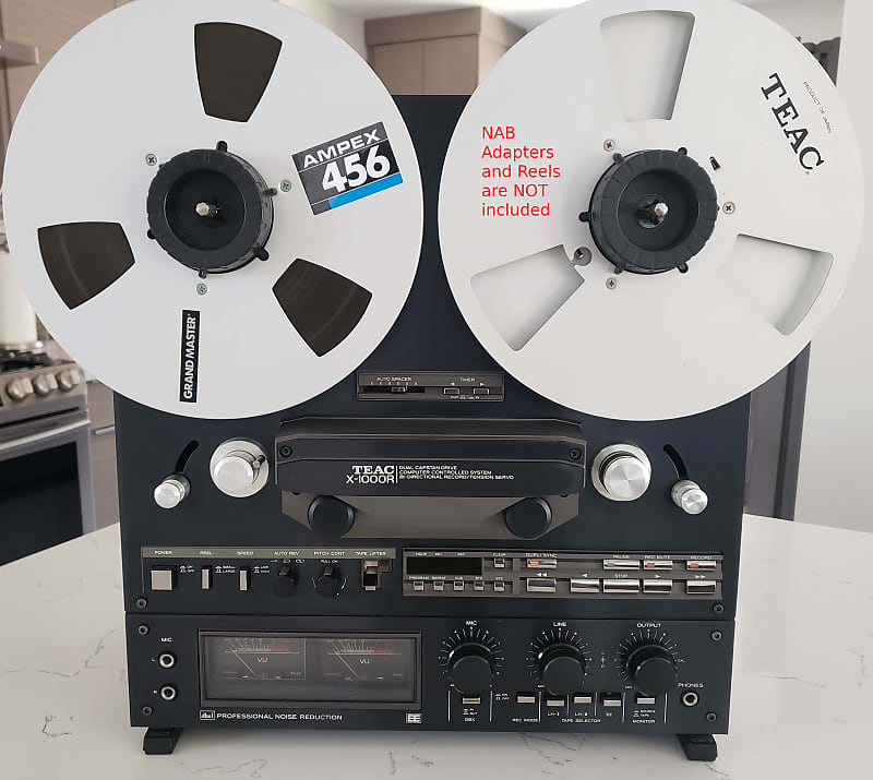 Teac X-1000R Black dbx Bi-Directional Reel Tape Recorder. Extensively  Serviced! Upgraded. Stunning!