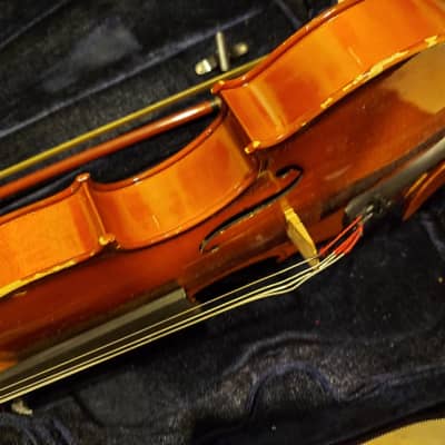 Emmanuel Berberian Sized 3/4 violin, USA 2011, with case & bow image 20