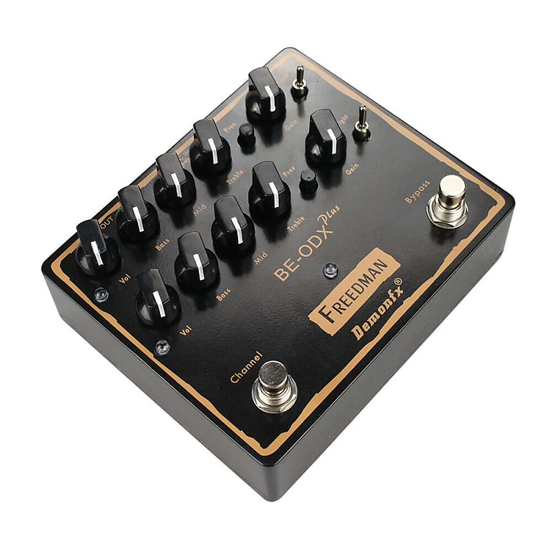 Demonfx Freeman BE-ODX Plus Deluxe Overdrive Pedal Fast US Ship No Wait  times!