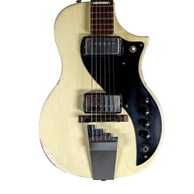 Ry Cooder 1956 Supro Duo Tone Electric Guitar used on tour 1970/80s and with John Lee Hooker, Randy Newman, Linda Ronstadt for sale
