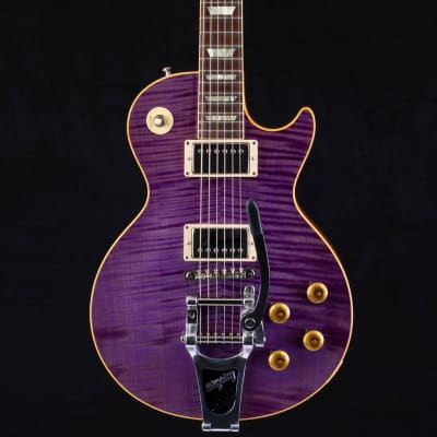 Gibson Custom Shop Made 2 Measure '59 Les Paul Standard W/Bigsby Transparent Purple 197 image 2