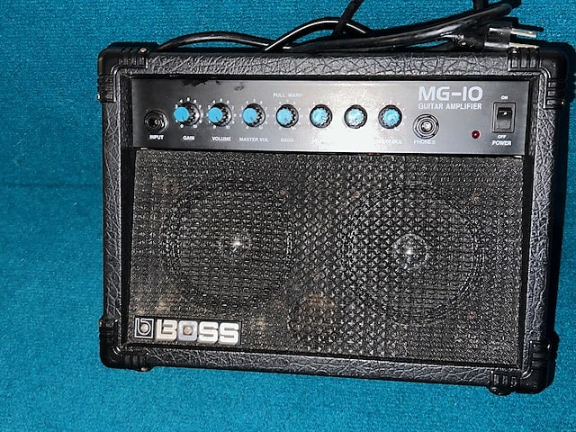 Boss MG-10 80's - 90's - Black Tolex | Reverb