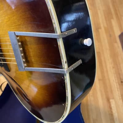 SS Stewart Arch Top 1947? Great Condition Harmony built Similar to the Hank Williams guitar vintage image 13