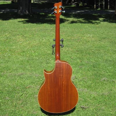 Sale: Rare Vintage Warwick Alien 4 electro-acoustic bass handcrafted by Lakewood in Germany image 4
