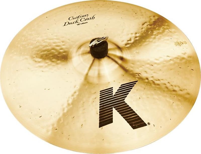 Zildjian 18" K Custom Dark Crash Cymbal image 1