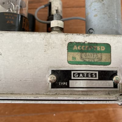 Gates SA-134 1950s Tube Microphone Preamp, Re-Capped and Ready to Go! image 4