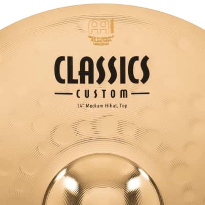Meinl Classics Custom Medium Hi Hat Cymbals 14 image 11