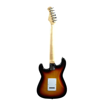 Artist AS1 Vintage Burst Electric Guitar w/HSS Pickups & Accessories image 4