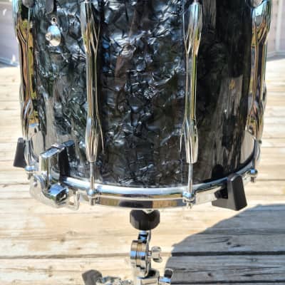 Vintage 1980's 10-Lug Premier Royal Scot Marching Snare w/ Die-Cast Hoops + FREE Snare Stand image 6