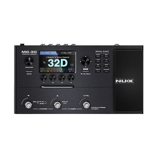 NuX MG-30 Versatile Modeling Guitar Processor | Reverb UK