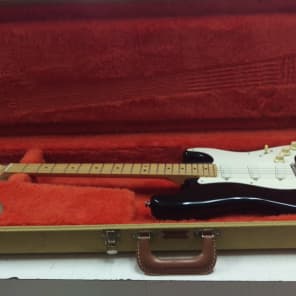 Fender Eric Clapton Stratocaster Blackie 1997 Black image 6