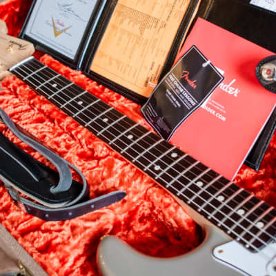 Fender Custom Shop Hardtail Stratocaster NOS Robert Cray Signature Inca Silver 2022 Ex-Demo (cod.1250.UG) image 18