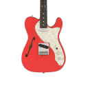 Fender 2-Tone Telecaster Thinline, Ebony Fingerboard, Fiesta Red