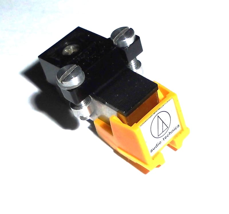 AT Audio Technica TONABNEHMER cartridge * ohne Nadel, sonst komplett &amp; tiptop, MIT Schrauben !  			
