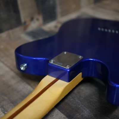 Fender Custom Subsonic Baritone Telecaster Midnight Blue Bari Tele 27" Scale Maple Neck SS image 16