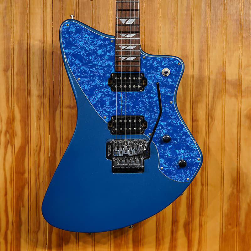 Fernandes H85 Burny Vertigo Floyd Rose Blue | Reverb
