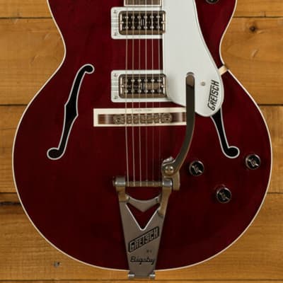 Gretsch G6119T-ET Players Edition Tennessee Rose Electrotone Hollow Body | Dark Cherry Stain image 3