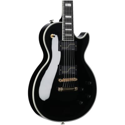 Epiphone Matt Heafy Les Paul Custom Origins Electric Guitar (with Case), Ebony image 3