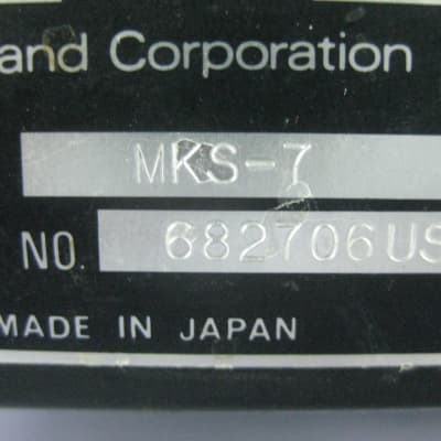 Roland MKS-7 MKS 7 2x Juno-106 / TR-707 Super Quartet Synthesizer Module "parts/repair" image 7