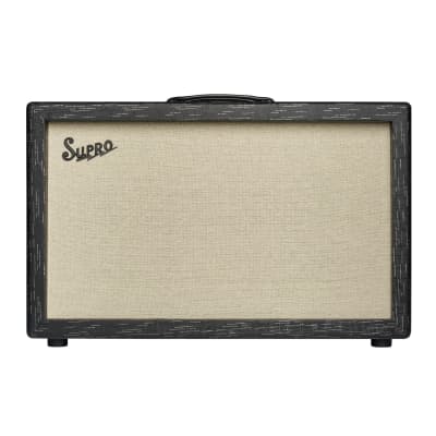 Supro 1933R Royale 50W 2x12 Inch Tube Combo Amp with Tube-buffered Effects Loop and Glorious Tube-Driven Spring Reverb (Black Scandia) for sale