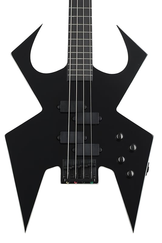 B.C. Rich Widow 4 Legacy Bass Guitar - Onyx (WidowL4Onyxd1) image 1