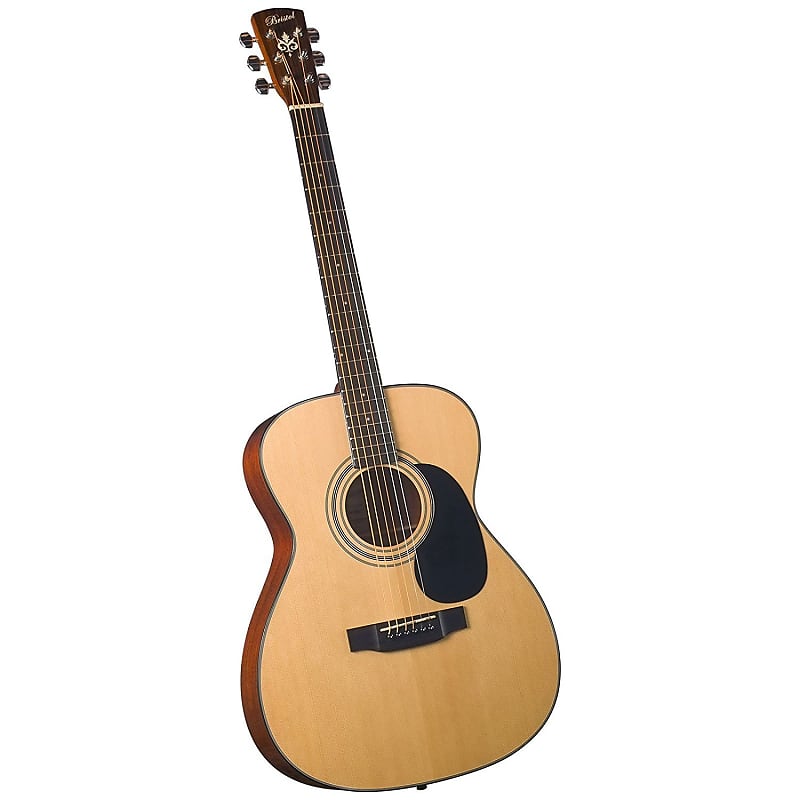 Bristol Folk Acoustic Guitar BM-16 with case image 1