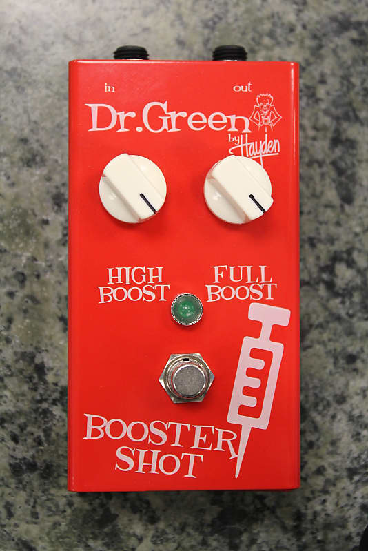 Dr. Green Booster Shot Boost Pedal image 1