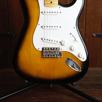 Fender Japan ST-57 Stratocaster 2-Tone Sunburst Electric Guitar Pre-Owned for sale
