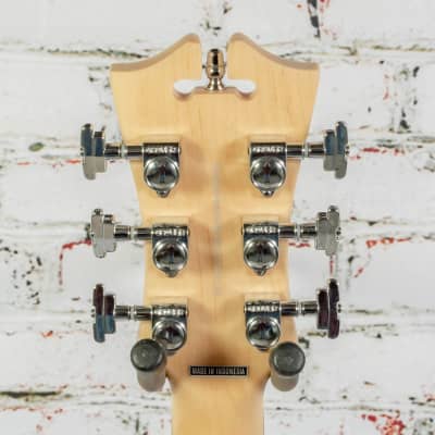 D'Angelico Premier Bedford SH Electric Guitar, Black Flake x4125 image 6
