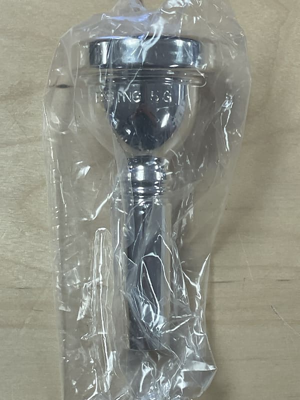Blessing 5G Trombone Mouthpiece - Silver Plated image 1