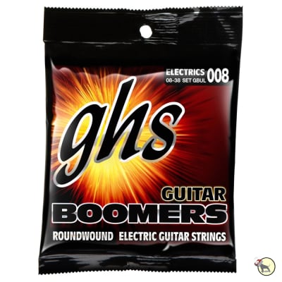 GHS GBUL Boomers Ultra Light Electric Guitar Strings (8-38) image 2
