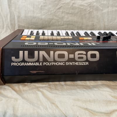 Roland Juno-60 w/ Tubbutec MIDI upgrade, dust cover, semi-rigid bag, etc. image 11