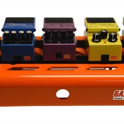 Gator Cases GPB-LAK-OR Orange Aluminum Pedal Board; Small w/ Carry Bag image 4