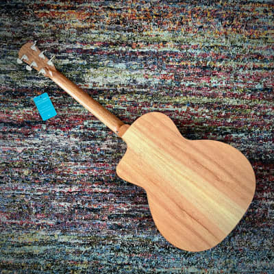 Cole Clark Studio Grand Auditorium Acoustic Guitar - All Australian Redwood Top with Queensland Maple Body (SAN1EC-RDM) image 6