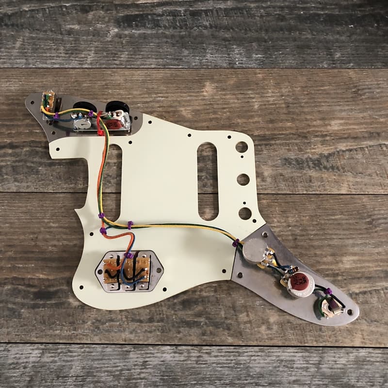 Fender Jaguar Wiring Harness 62 spec Vintage Luxe Cloth Wire Reverb