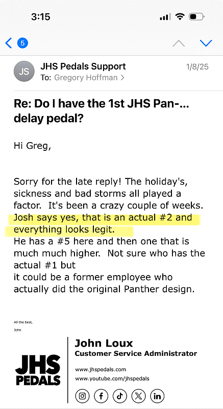 JHS Panther