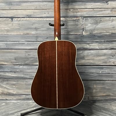 Martin Left Handed D-28 Standard Series Acoustic Guitar - 1935 Sunburst image 7