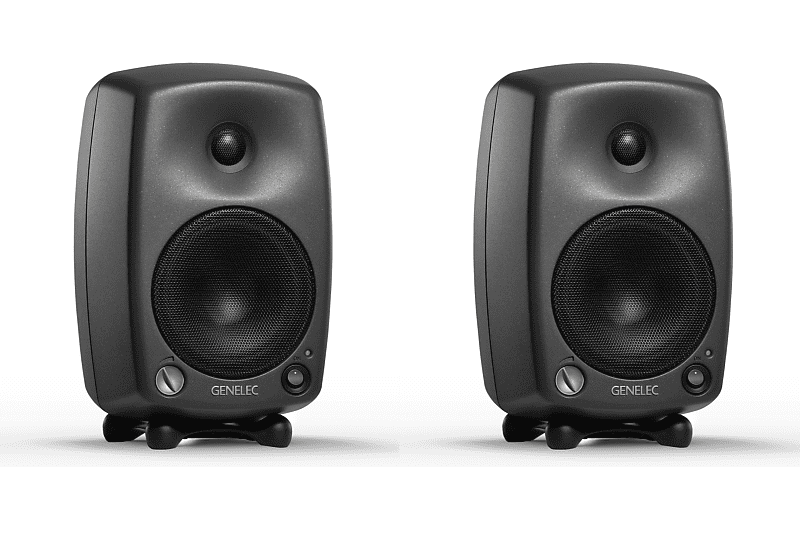 Genelec 8130A Two Way Monitor Pair Reverb